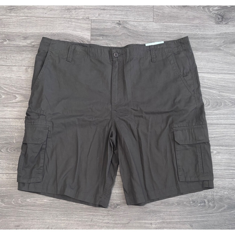 Magellan Outdoors Mens Hickory Canyon Cargo Shorts Slate‎ 42W Outdoor Fish Golf